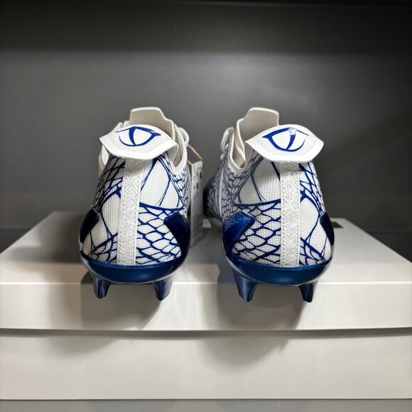 Adidas Adizero Electric Grafiti Football Cleats Blue White IH8569 Men's Size 13 - Picture 5 of 7